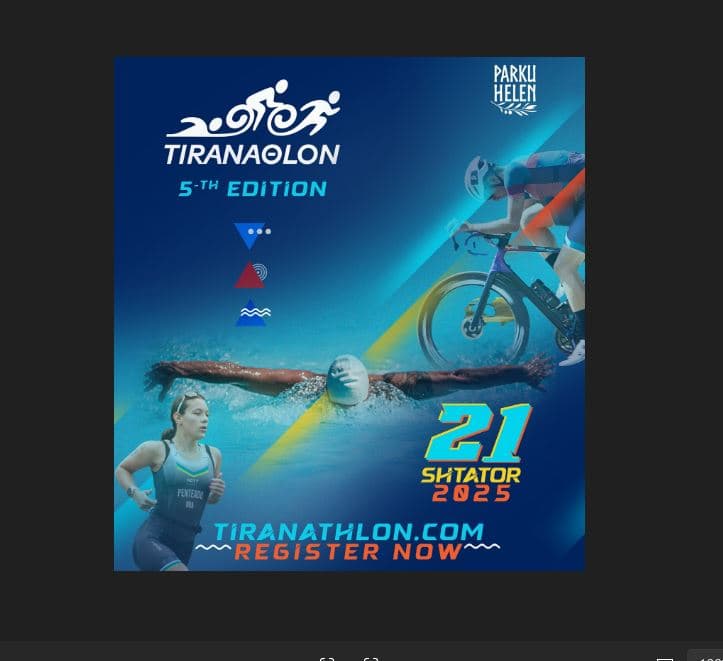   Gara “Triathlon” në Tiranë/ Itinerari dhe kufizimet në qarkullim këtë të diel
