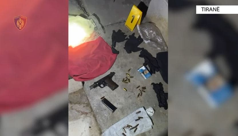 Shpërndante kokainë dhe mbante armë dhe municion luftarak në banesë, arrestohet 35-vjeçari në Tiranë