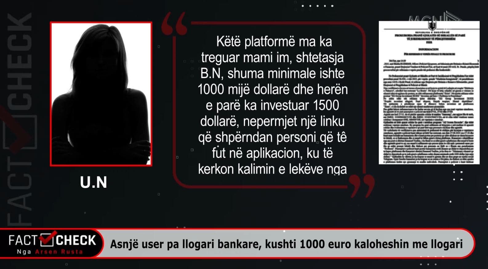 Nga banka tek piramidat online/ Hetimet për XUEX zbuluan bankieren e Raiffeisen si pjesë e skemës (VIDEO)