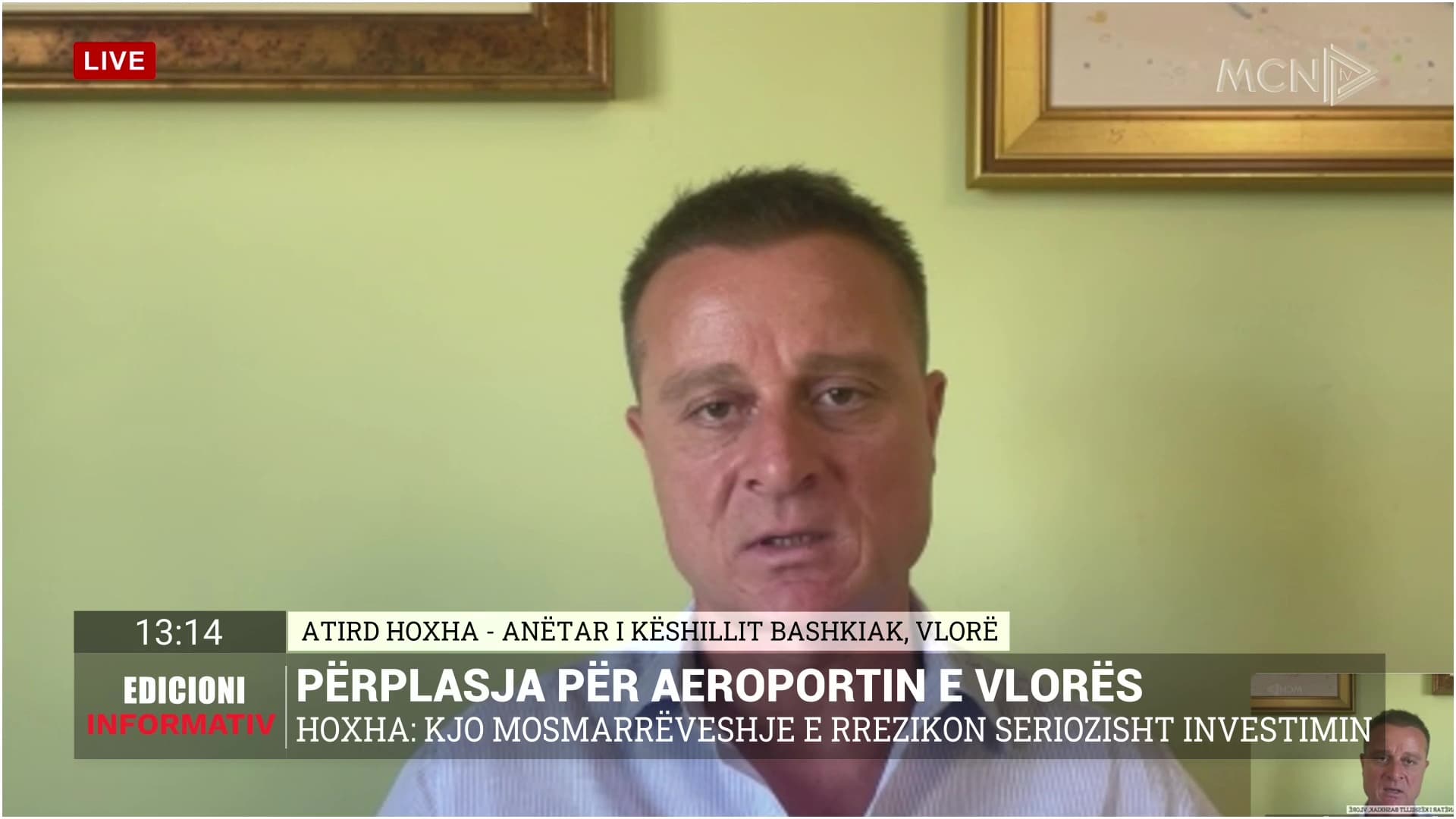 Përplasja për aeroportin e Vlorës, Hoxha: Rrezikohet investimi, nëse nuk përfundohet brenda afateve shteti do paguajë para (VIDEO)