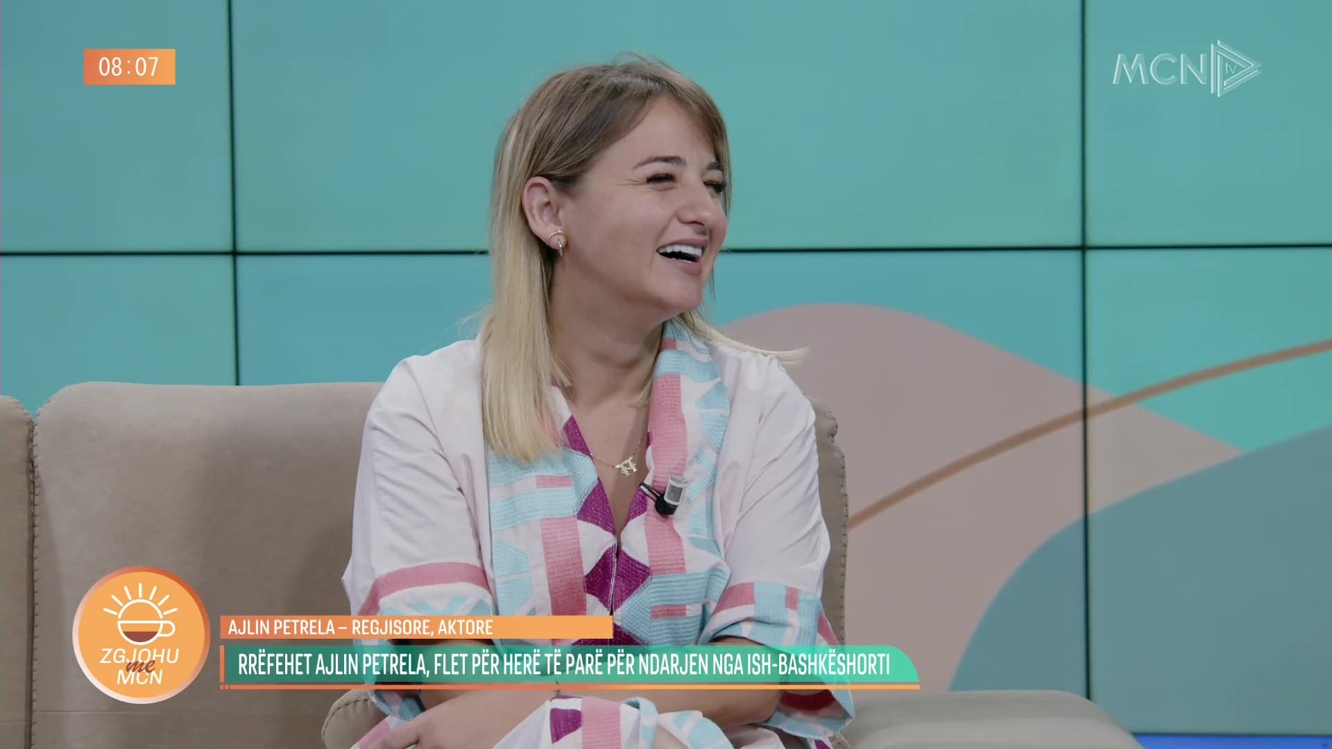 Nga divorci i bujshëm te detajet e lidhjes së re/ Ajlin Petrela në një rrëfim për veten në “Zgjohu me MCN”