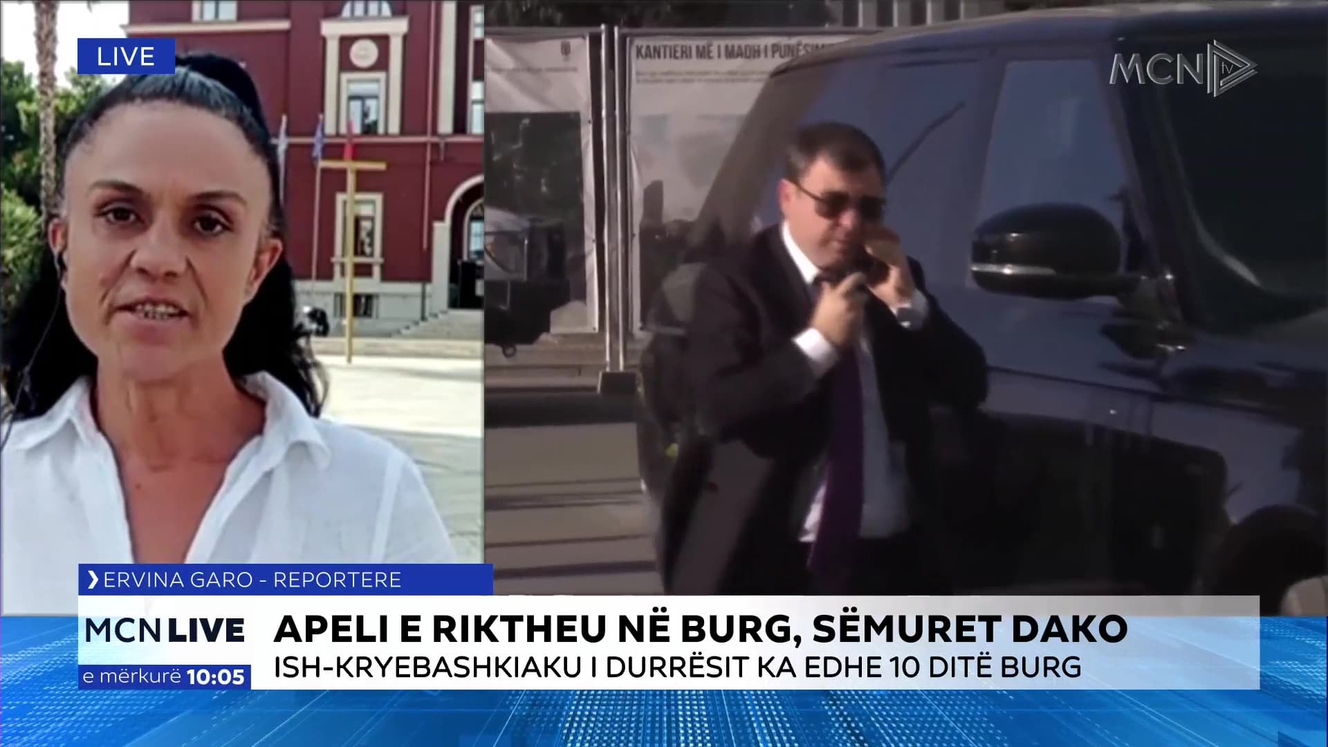 Apeli e riktheu në burg/ Garo: Mjekët do të konfirmojnë nëse Dako është në gjendje të mirë shëndetësore për të vijuar me ekzekutimin e vendimit (VIDEO)