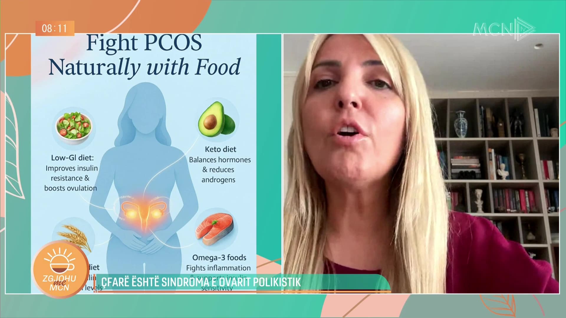 Nutricionistja Daka: Dieta e balancuar, thelbësore për vajzat me çrregullime hormonale “PCOS”