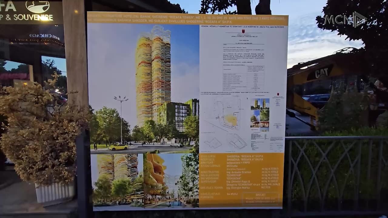 Kullë 35 kate në Shkodër / Urbanistë dhe aktivistë kundër ndërtimit (VIDEO)