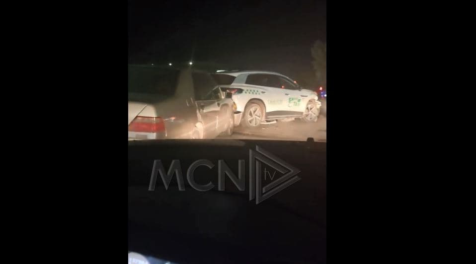 Aksident pranë Maminasit, 4 makina të përfshira (VIDEO)