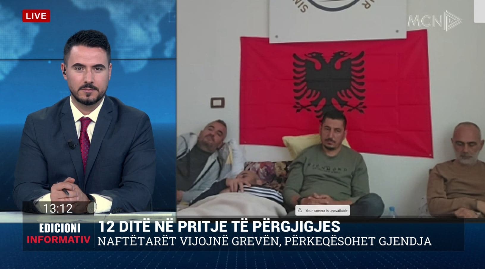 12 ditë grevë/ Shahu: Gjendja e naftëtarëve po përkeqësohet. Po vijojnë presionet kundër nesh (VIDEO)