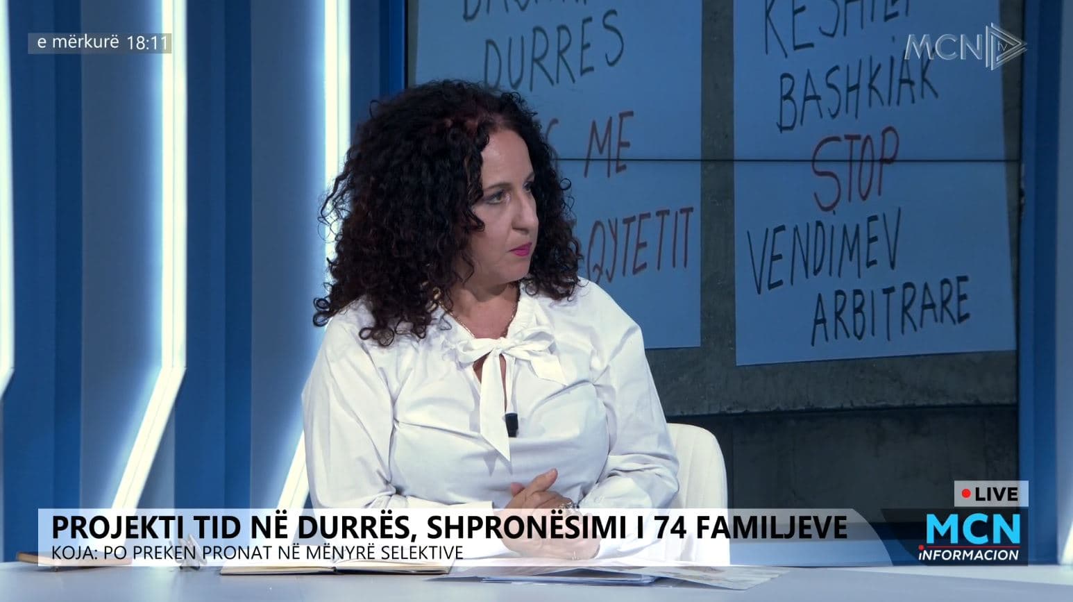 Protestat kundër projektit TID në Durrës, Koja: Të pezullohet, prishje selektive 