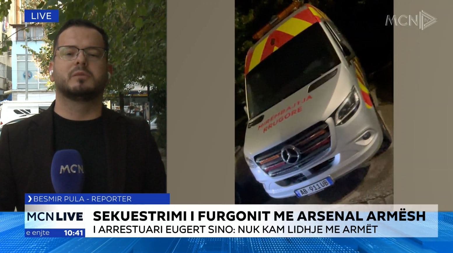 Fugoni me armë në Tiranë i kamufluar me shkrime, dyshime se do përdoreshin nga grupet kriminale (VIDEO) 