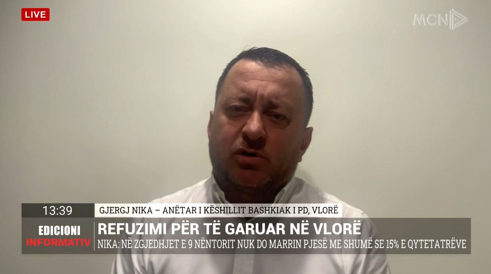 Nika: Refuzimi për të më regjistruar si kandidat i pavarur në Vlorën, ndërhyrje e PS dhe PD
