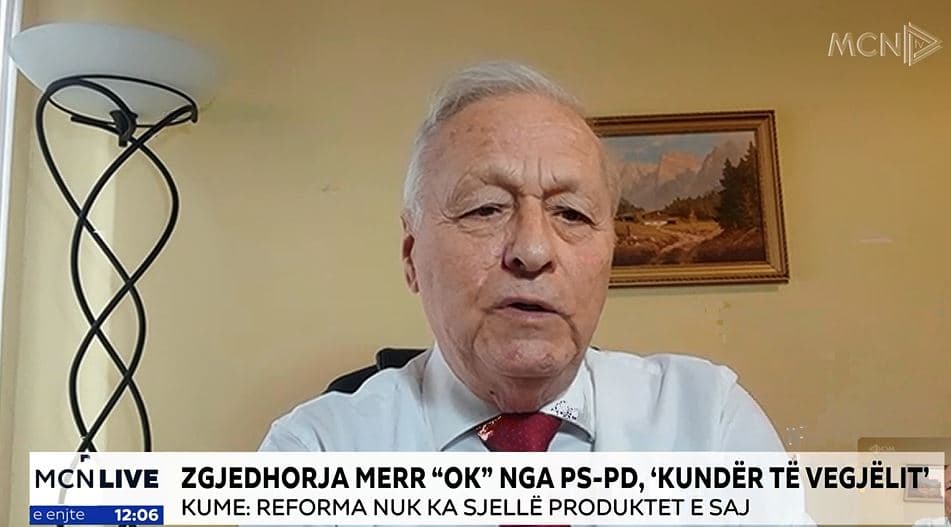 Reforma Zgjedhore/ Kume: Të mos lihet në dorën e PS-PD. Frikë se mund të ketë marrëveshje (VIDEO)