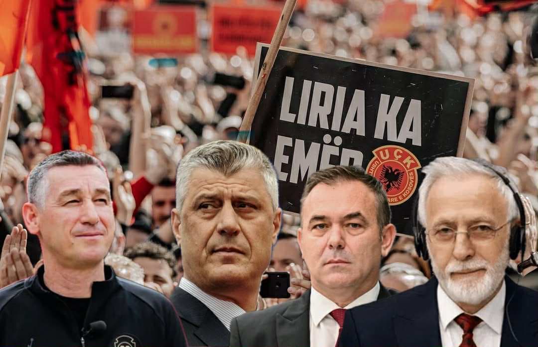 “Liria ka emër- drejtësi për çlirimtarët”/ Protestë në Tiranë në mbështetje të ish-krerëve të UÇK-së që po gjykohen në Hagë
