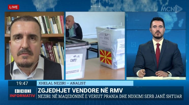 Zgjedhjet lokale në RMV, Neziri: VMRO pritet të fitojë shumicën e komunave, Levica forcë e dytë (VIDEO)