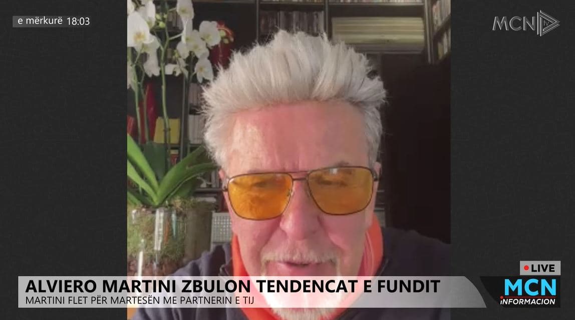 Martini: Rrjetet sociale janë kthyer në armiq të modës. Shqipëria zgjatim i Italisë, dini të visheni
