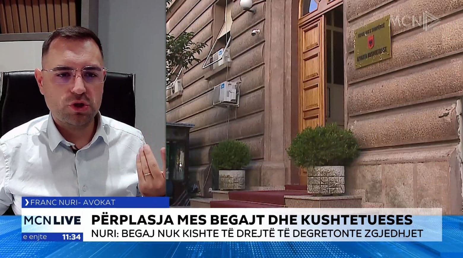 Nuri: Me dekretin, Presidenti e ka futur vendin në ngërç. Dypunësimi i tij shkel Kushtetutën (VIDEO)