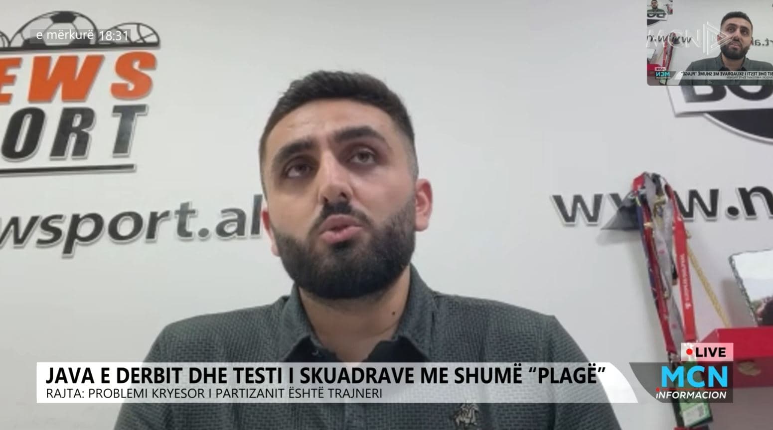 Rajta: Derbi me Tiranën, treni i fundit për trajnerin e Partizanit (VIDEO)