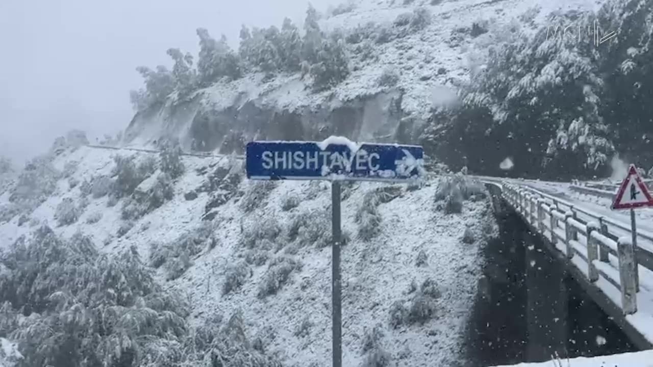Moti i keq përfshin vendin / Dëborë në verilindje, probleme me energjinë nga stuhia në Lezhë (VIDEO)