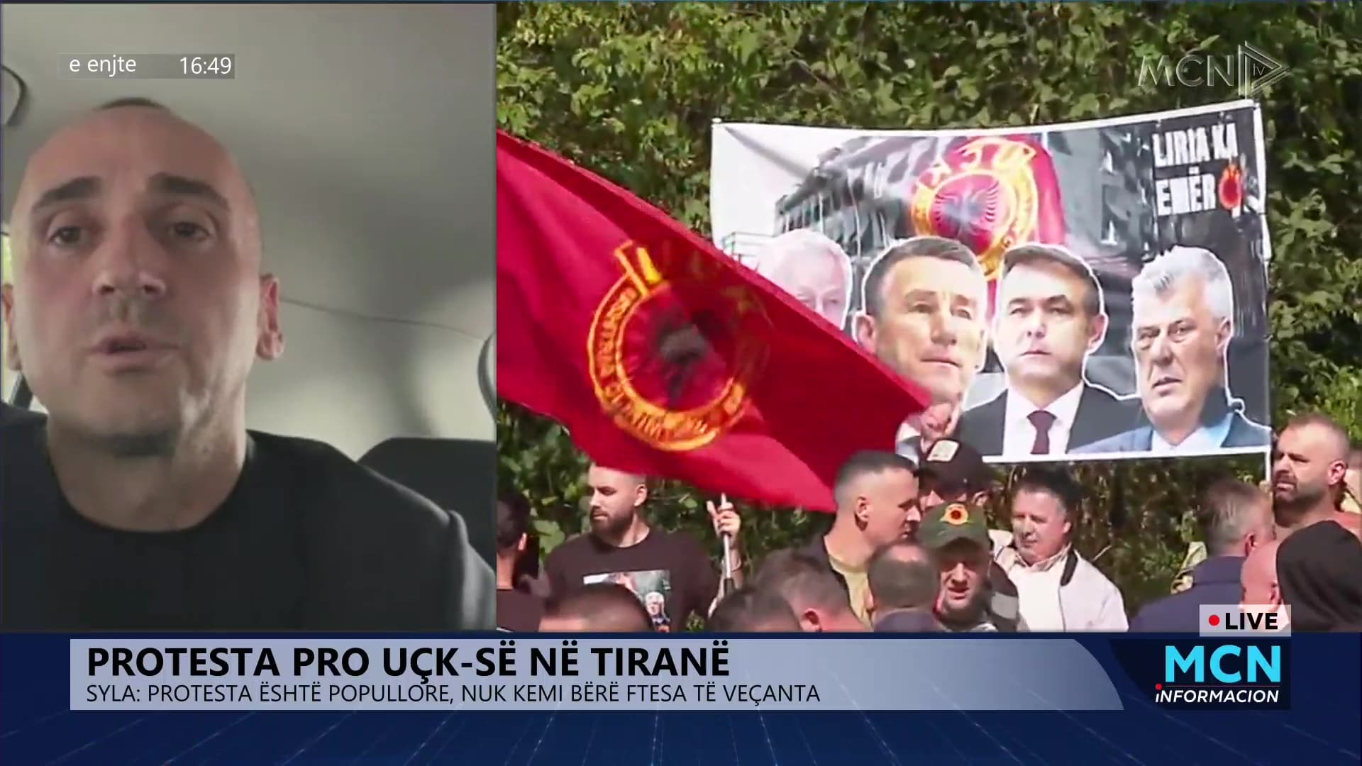 Protesta pro UÇK-së në Tiranë/ Syla: Është gjithpopullore, nuk kemi bërë ftesa të veçanta, nuk duhet politizuar (VIDEO)