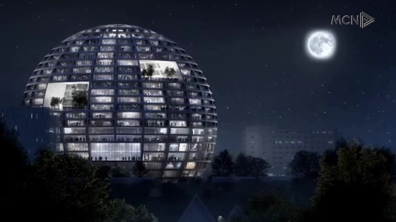 Ndërtesë 20 katëshe si top basketbolli / Projekti fitues për “Asllan Rusin”: Sport, banesa dhe biznese (VIDEO)