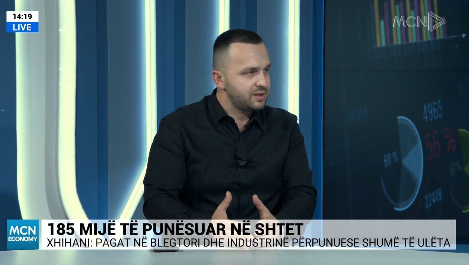 Shtimi i punësimeve në shtet/ Xhihani: Duhet parë efiçenca dhe meritokracia e punonjësve