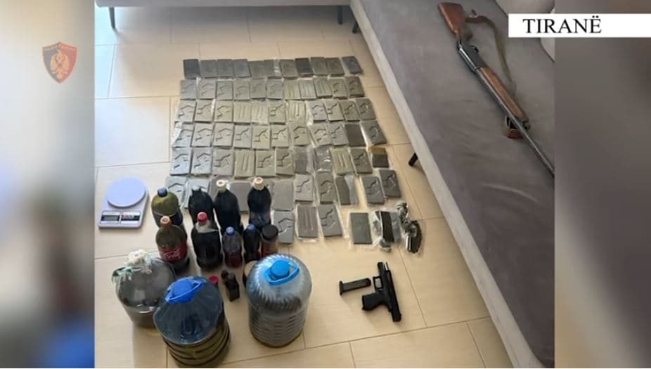 Shkatërrohet grupi i shpërndarjes së drogës në Tiranë, 44 urdhra arresti/ Sekuestrohen 121 mijë euro 