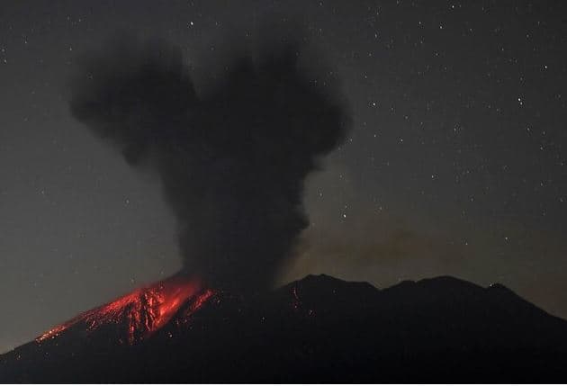 Shpërthen vullkani Sakurajima në Japoni