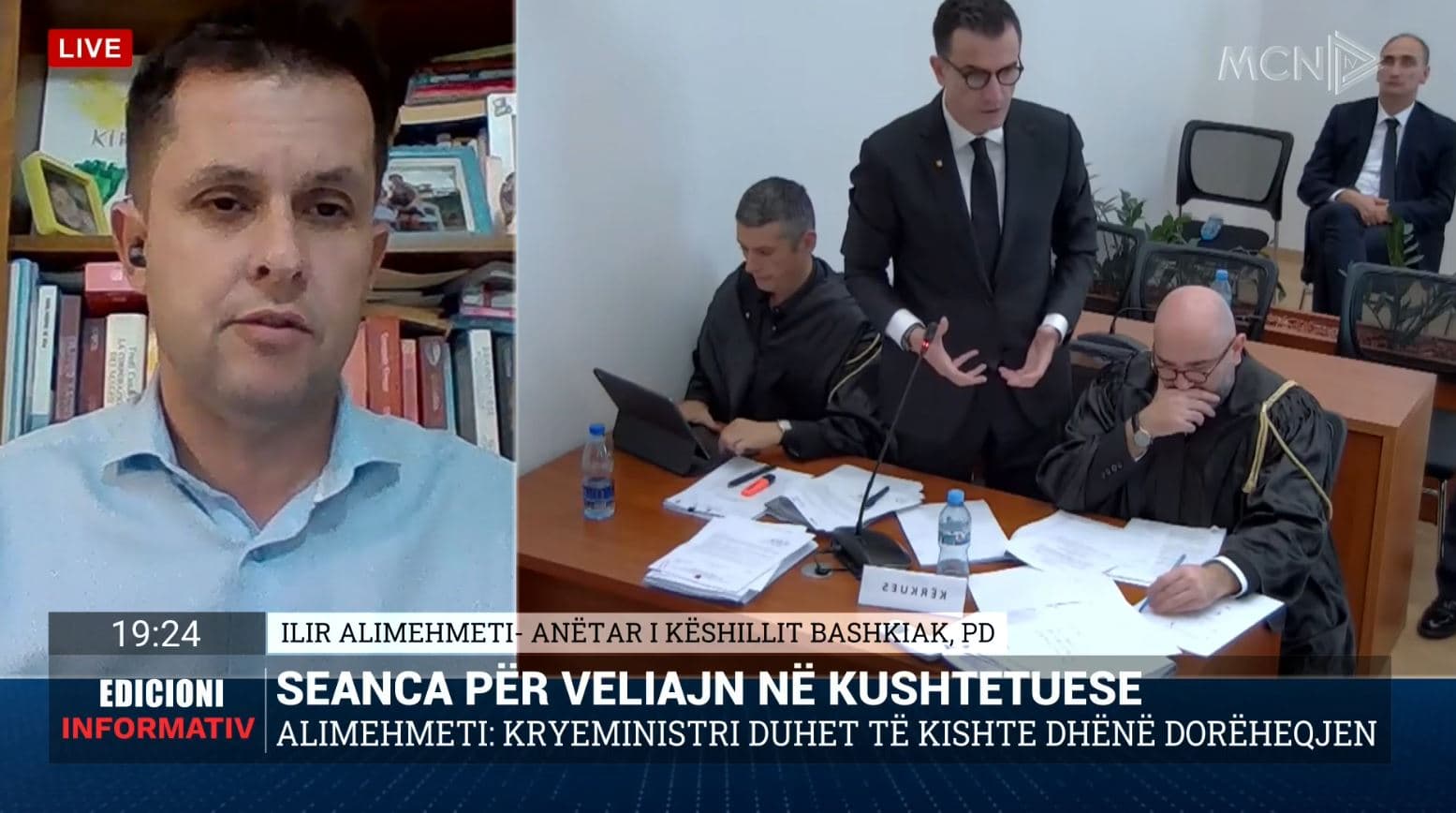 Veliaj në Kushtetuese/ Alimehmeti: Burgosja politike, akuzë për Edi Ramën