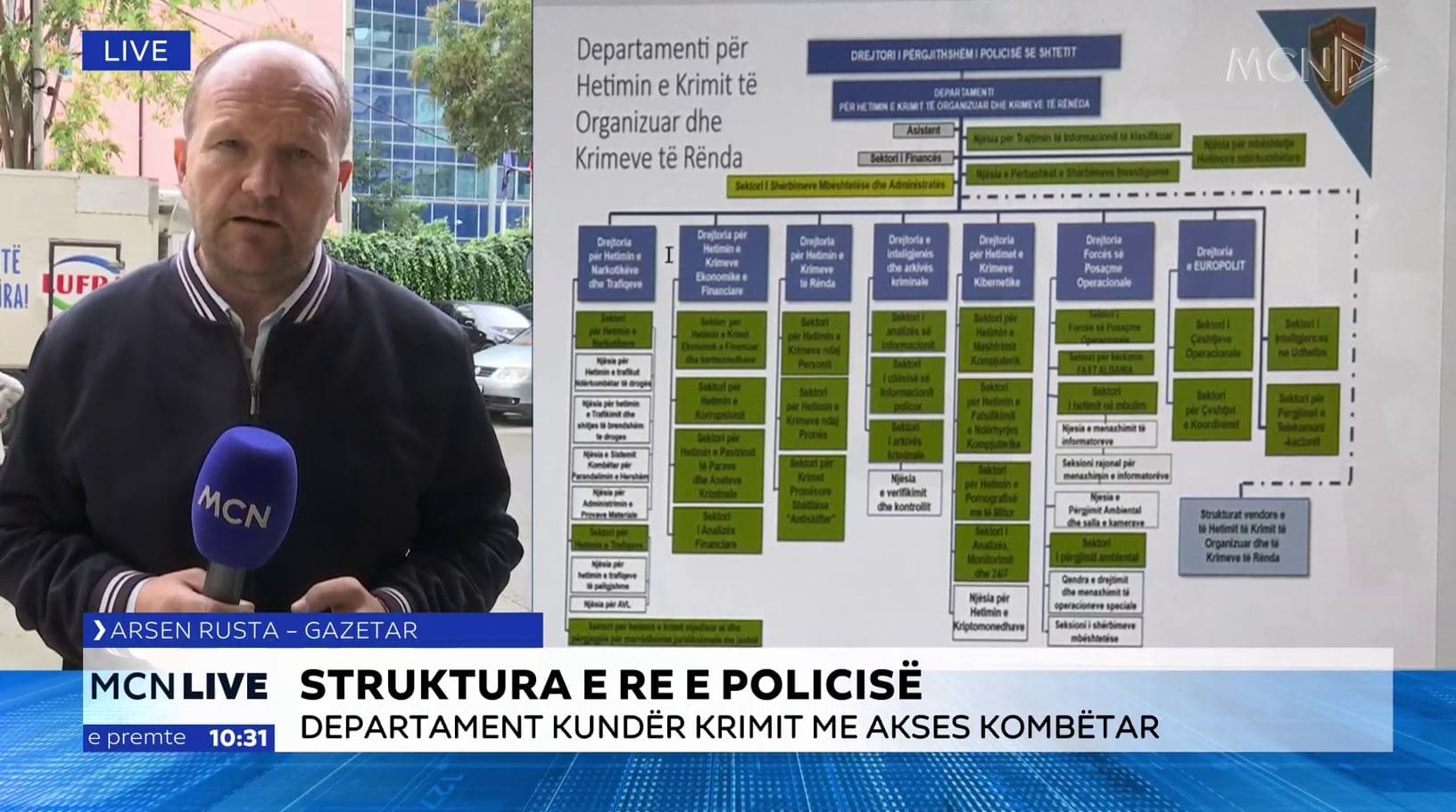 Struktura e re e Policisë së Shtetit/ Krijohet departamenti për hetimin e krimit të organizuar dhe krimeve të rënda (VIDEO)