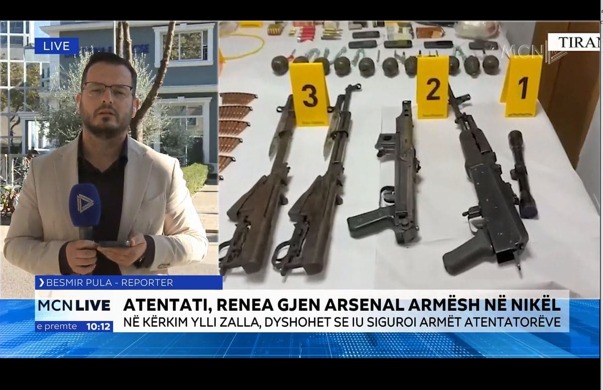 Arsenal armësh në Nikël/ Pula: Në kërkim Ylli Zalla. Nga banesa e tij dyshohet se ka dalë makina e atentatorëve të Rinasit (VIDEO)