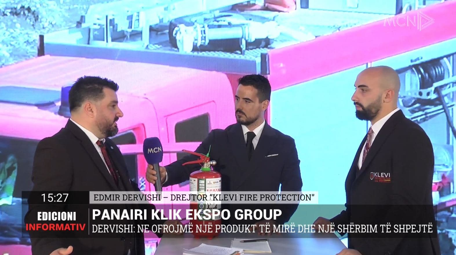 “Klevi Fire Protection” në Klik Ekspo Group, drejtuesit: Mbrojmë nga zjarret, ofrojmë çdo shërbim (VIDEO)