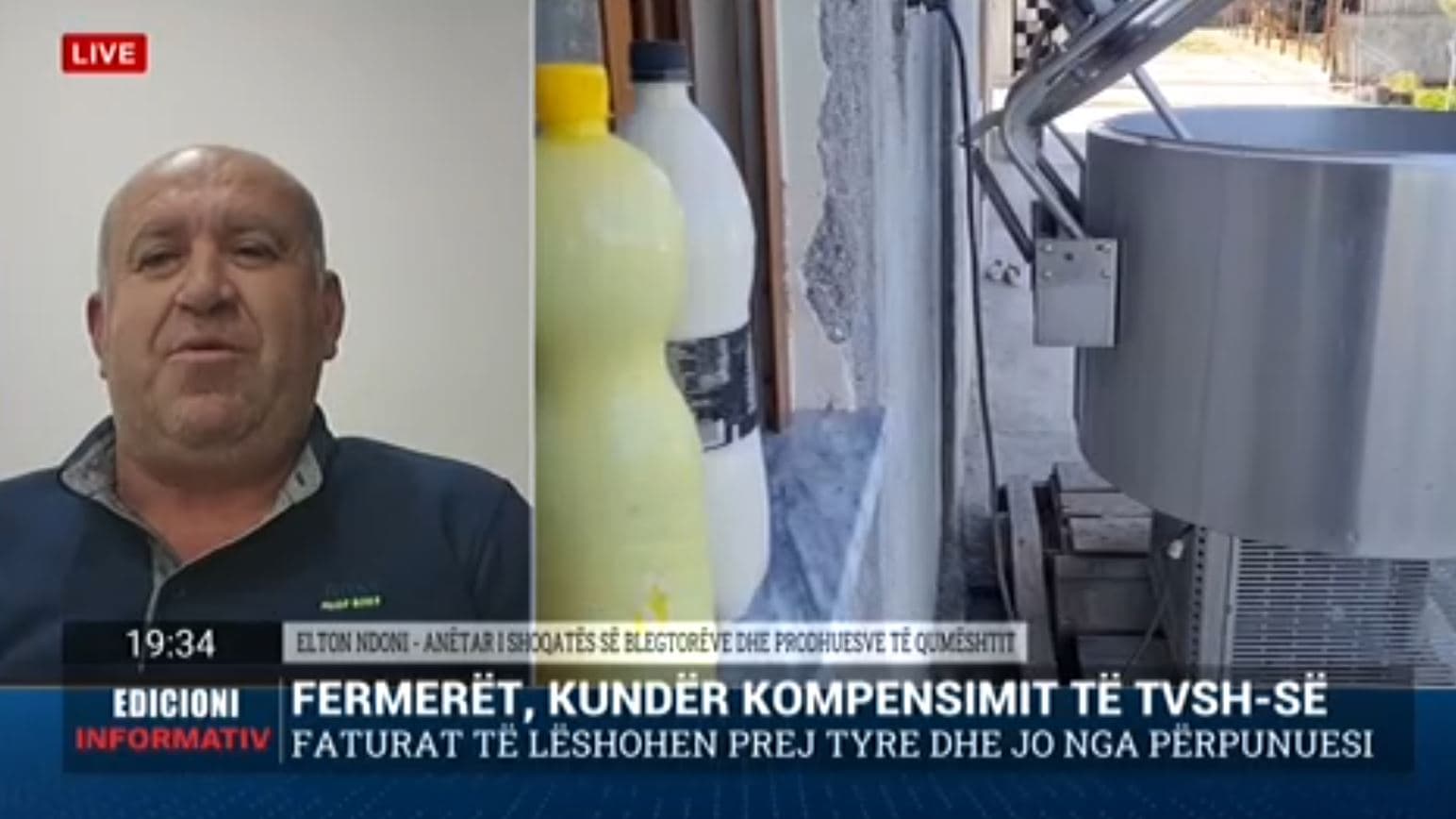 Kompensimi 10% për fermerët, Ndoni: Skema lë hapësirë për abuzime dhe konflikte. Duhet ta lëshojmë vetë faturën (VIDEO) 
