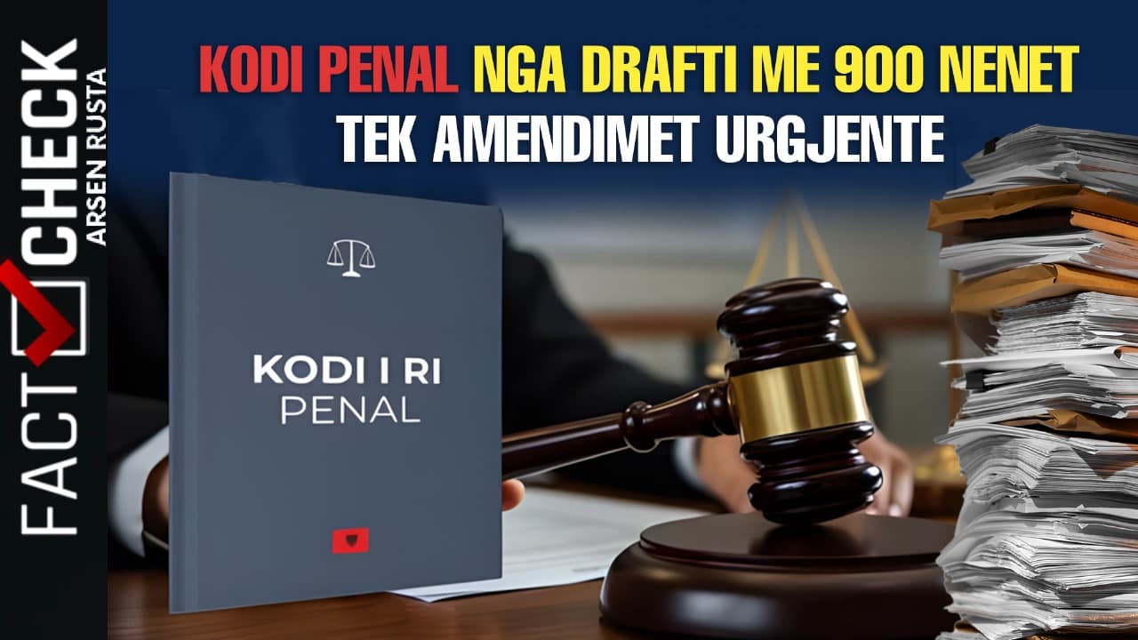 Kodi Penal ende në udhëkryq/ Qeveria draft për kod të ri dhe amendime të kodit aktual (VIDEO)