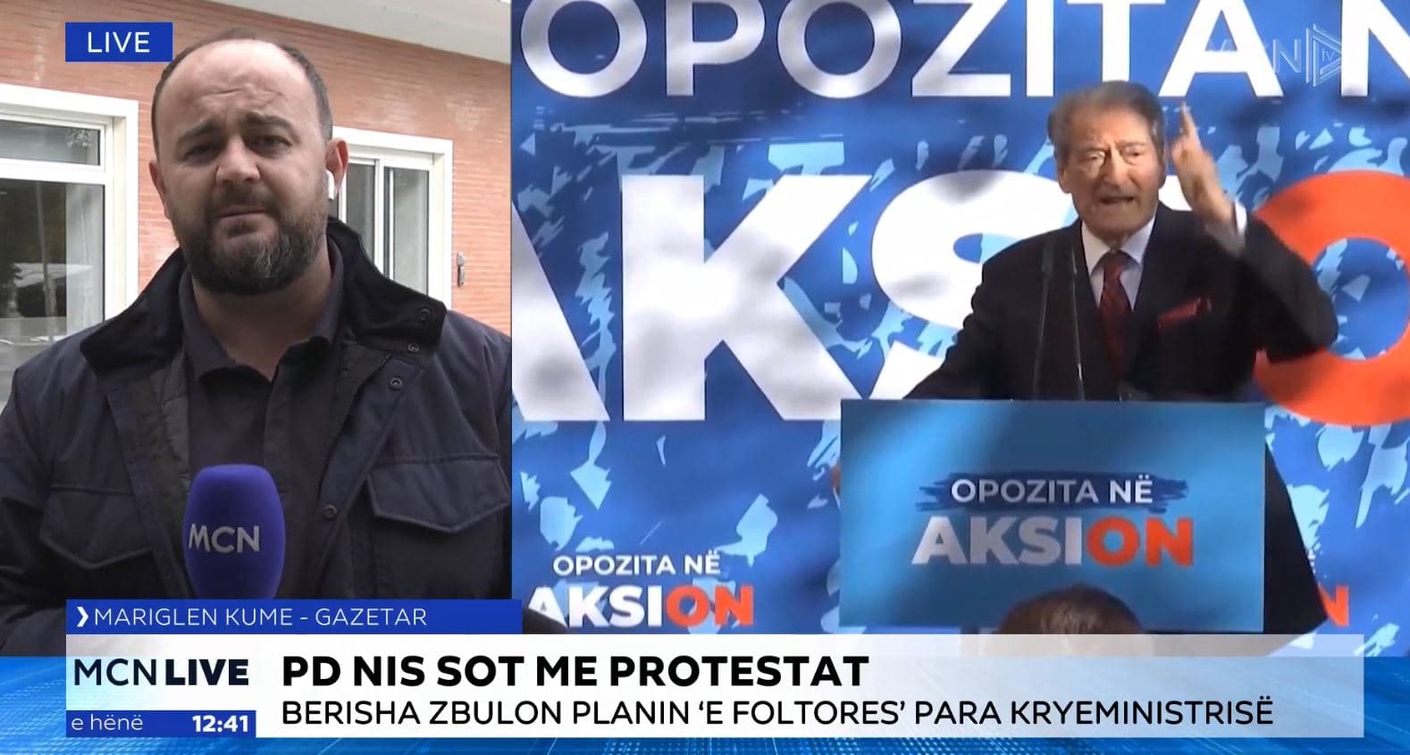PD proteston sot para Kryeministrisë, zbardhen detajet 