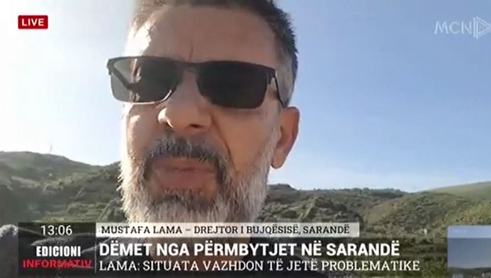 Përmbytjet në Sarandë/ Lama: 300 hektarë në ujë dhe 880 bagëti të ngordhura. Po punojmë për mbylljen e argjinaturës (VIDEO)