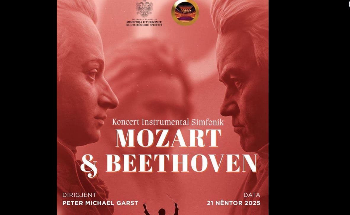 TKOB prezanton koncertin “Mozart & Beethoven” nën dirigjimin e Peter Michael Garst