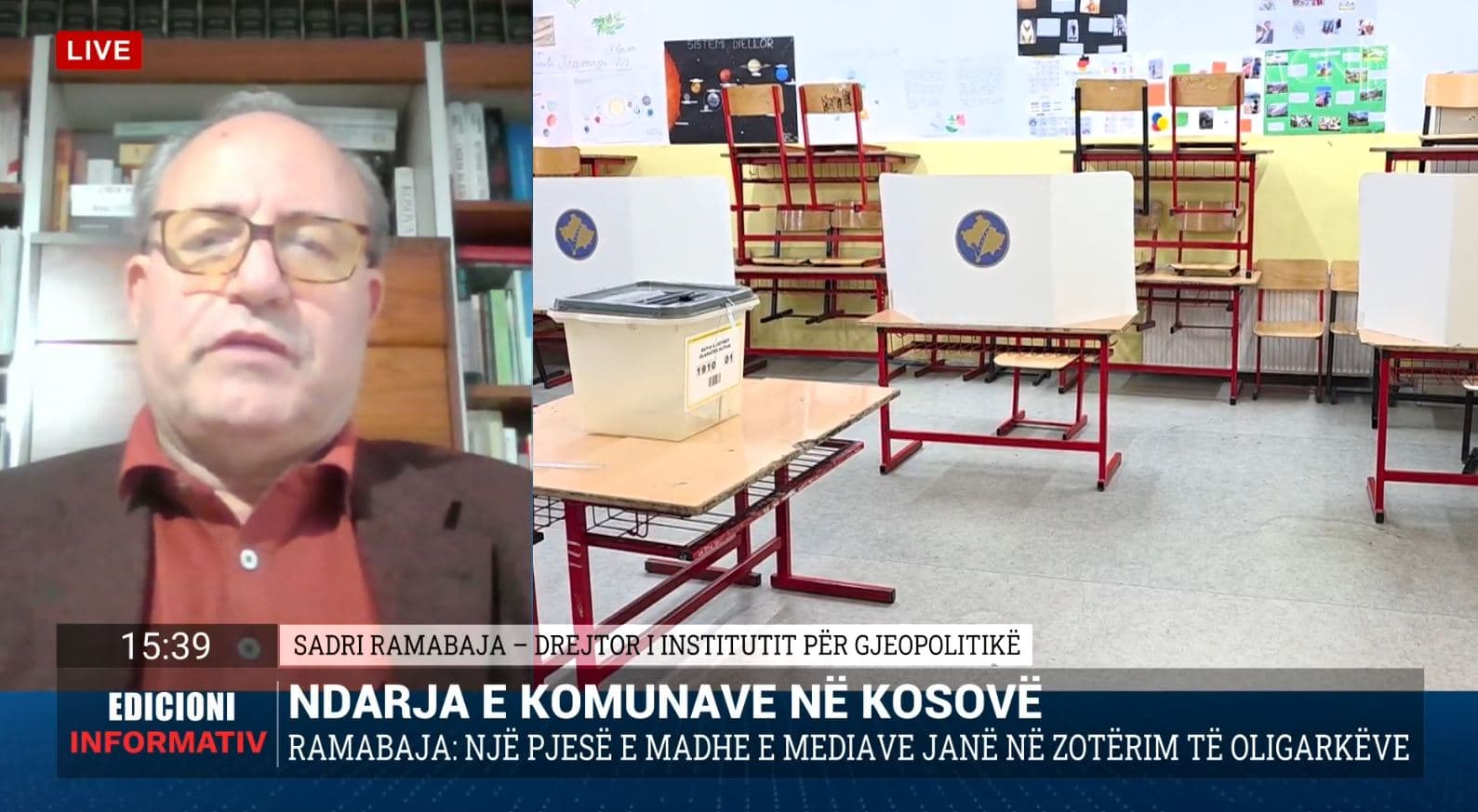 Ramabaja: Rezultati i zgjedhjeve flet në dobi të VV-së. Fitorja e LDK në Prishtinë si ajo e Pirros 