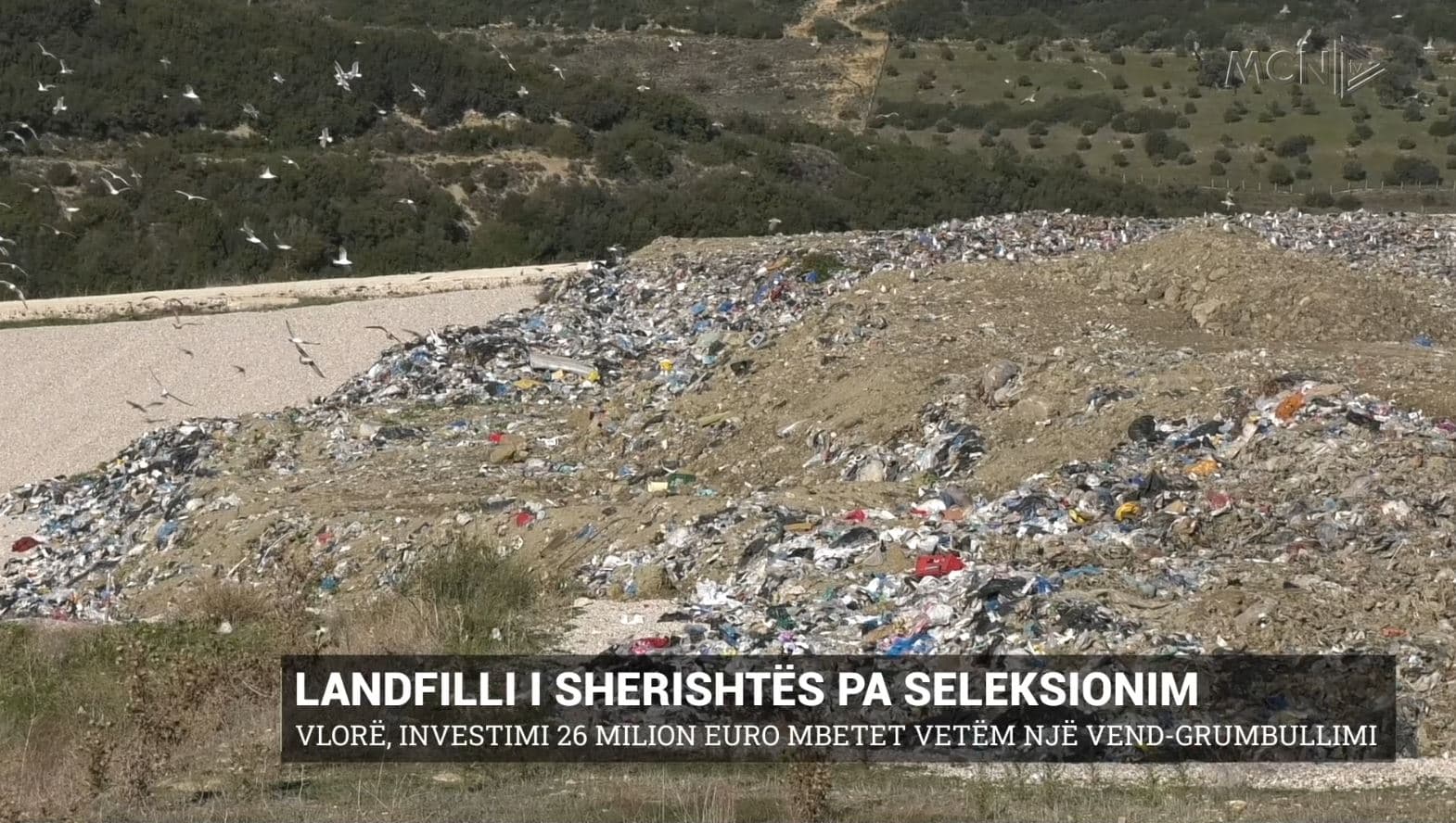 Landfilli i Sherishtës pa seleksionim/ Vlorë, investimi 26 milionë euro mbetet vetëm një vend-grumbullimi (VIDEO)