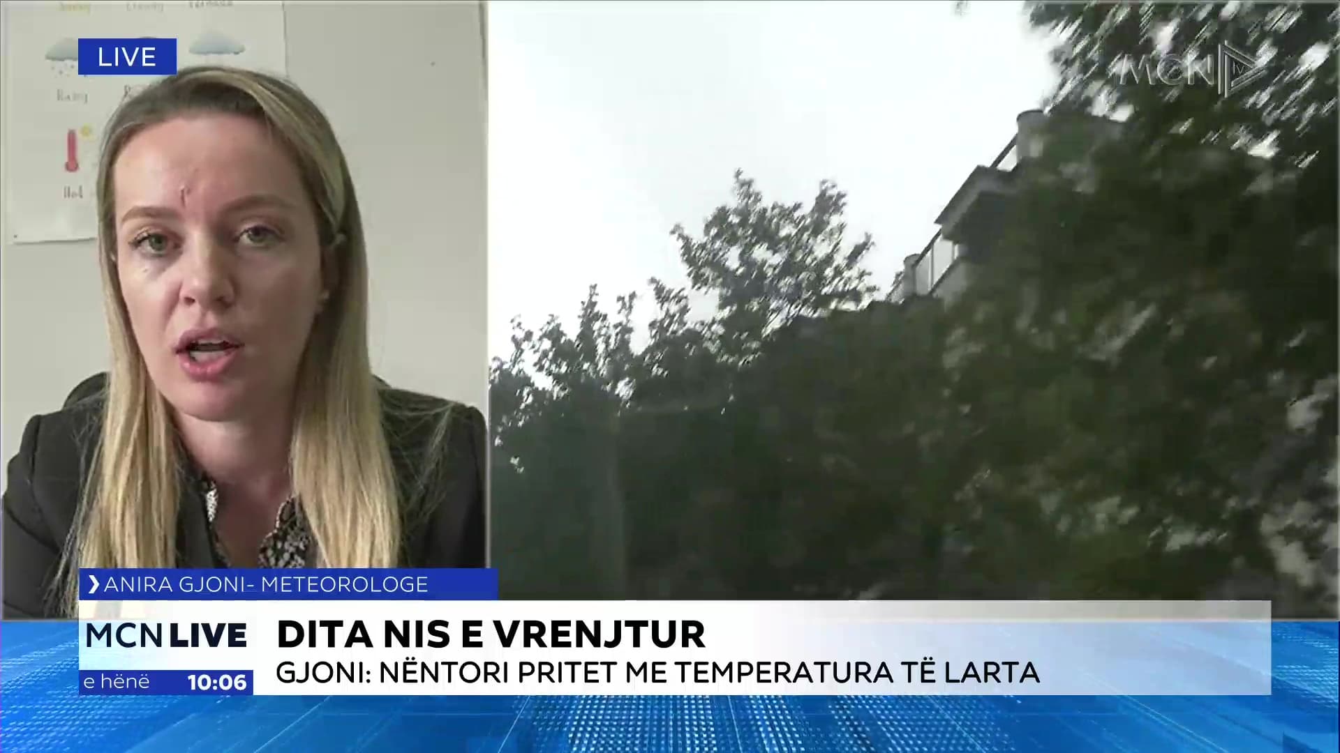 Meteorologia Gjoni: Vranësira deri të mërkurën, më pas mot i mirë. Temperatura mbi mesataren për nëntorin (VIDEO)