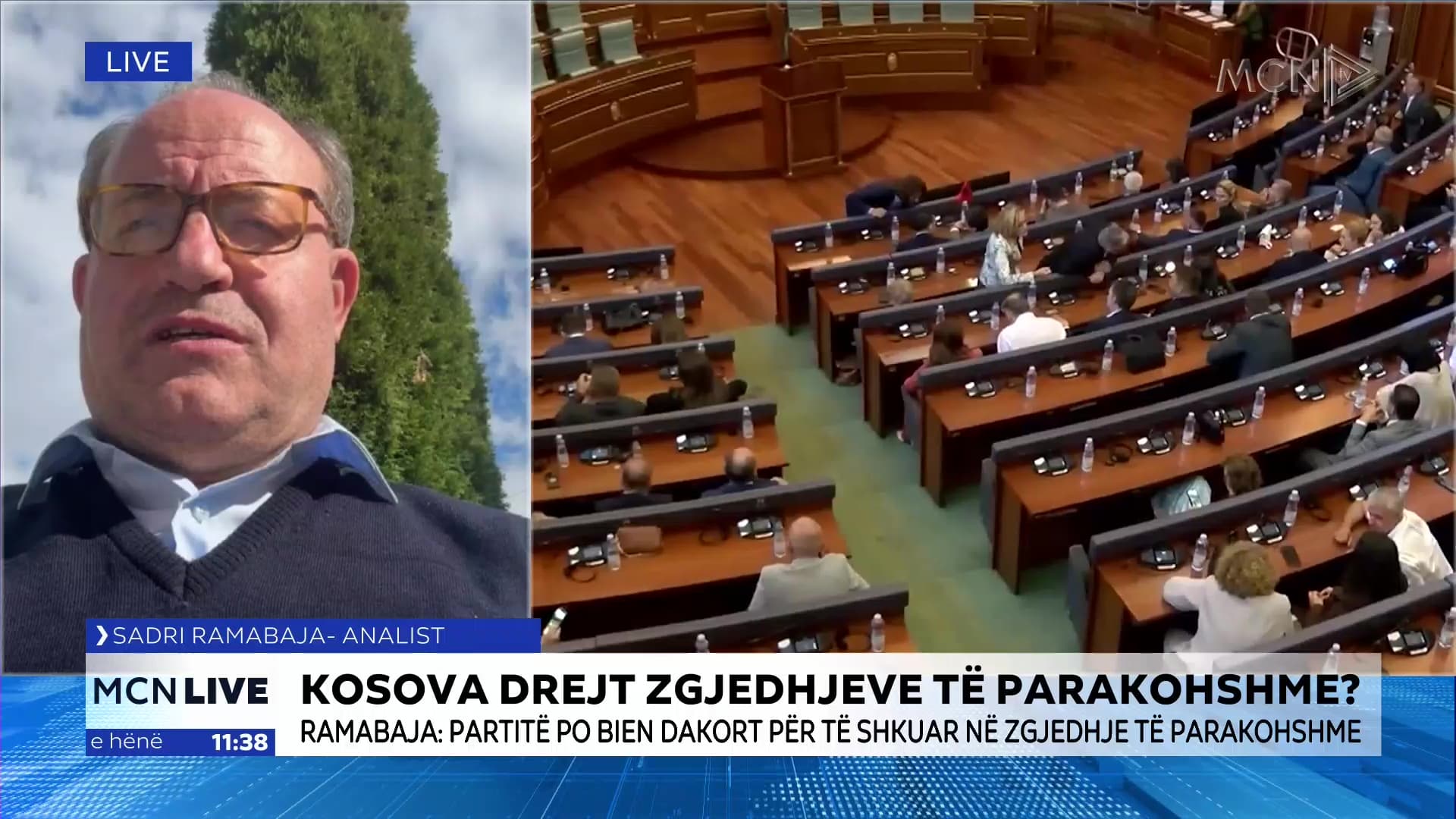 Ramabaja: Partitë politike po bien dakord për zgjedhje të parakohshme. Klasa politike dështoi në zgjidhjen e krizës, jo Kurti (VIDEO)