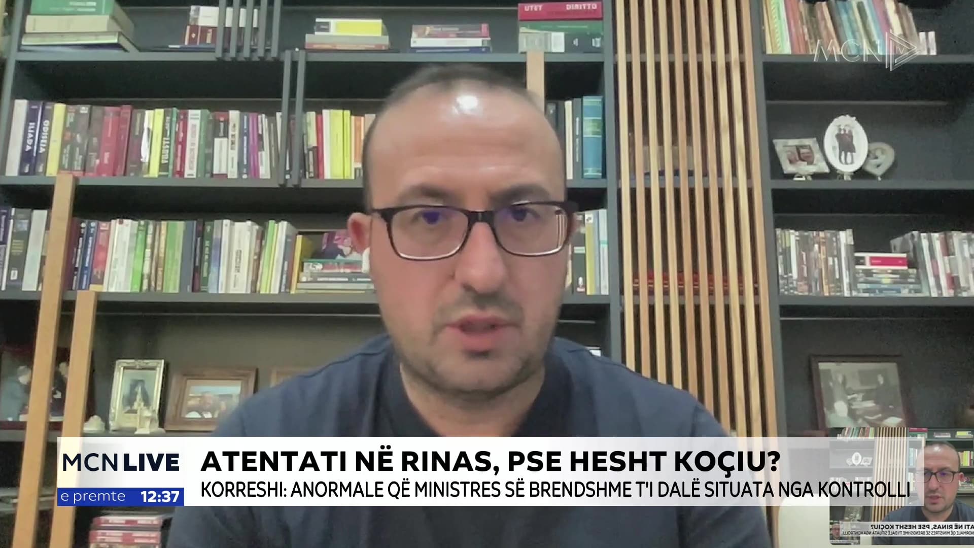 Atentati në Rinas/ Korreshi: Në aeroport është ulur vigjilenca, duhet të kishte plan masash. Një pjesë e mirë e policisë, e lidhur me krimin (VIDEO)