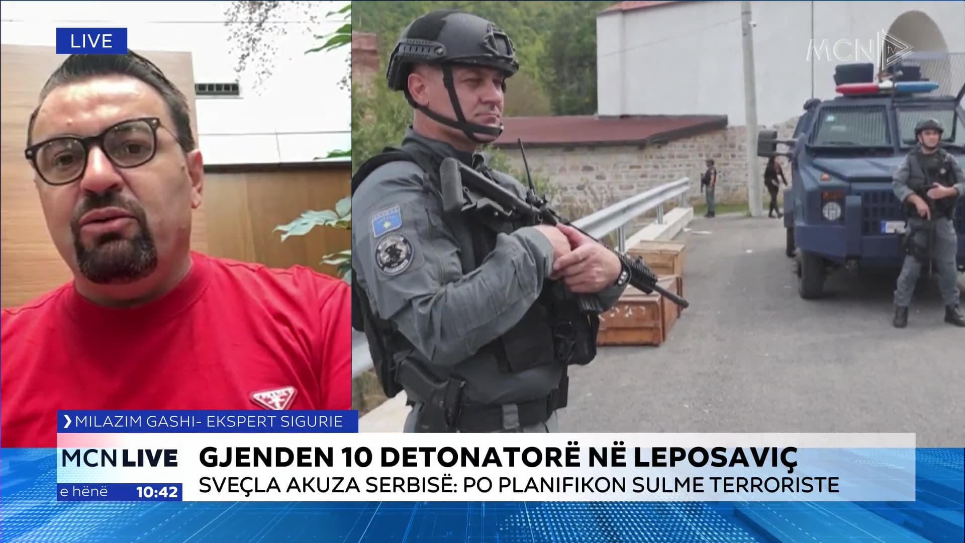 Gashi: Serbia nuk ka mundësi policore apo ushtarake të hyjë në Kosovë, masat e sigurisë në kufi janë rritur (VIDEO)