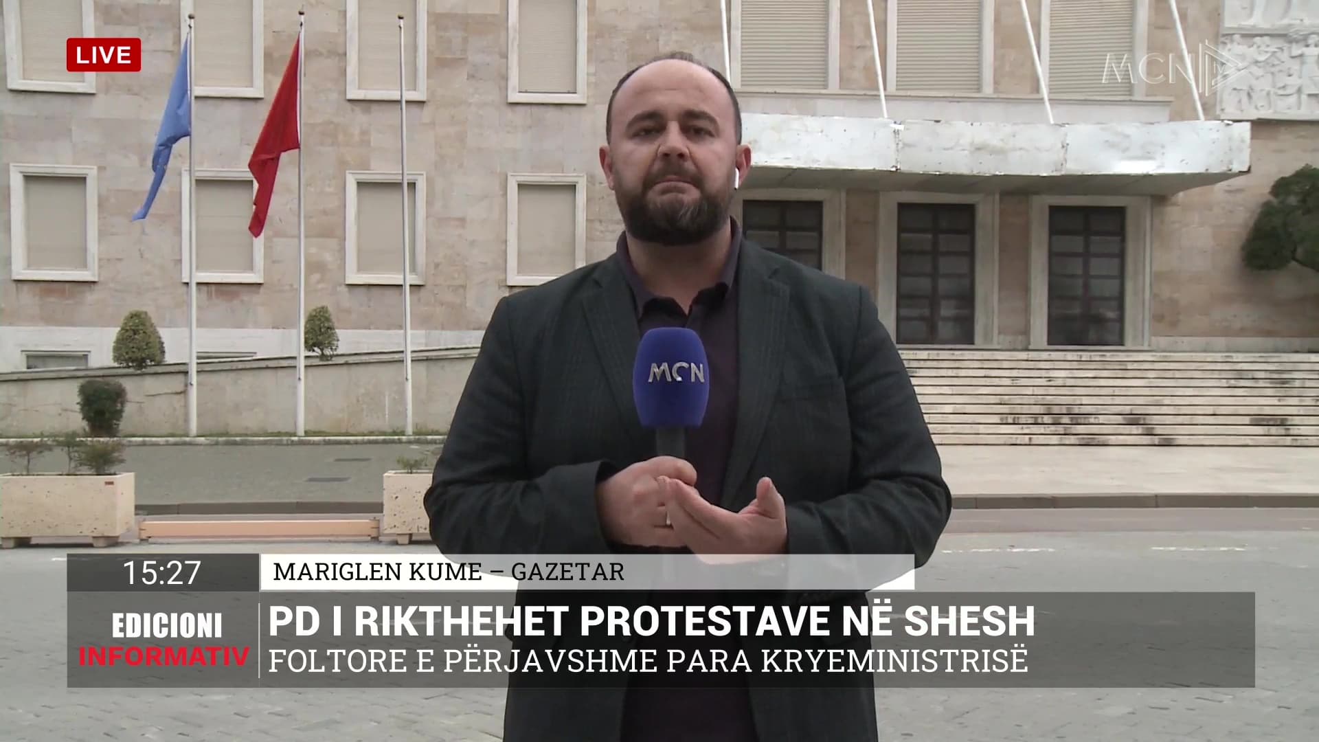 Kume: Opozita do të ndjekë strategjinë e protestave para Bashkisë Tiranë, çdo javë qytetarët do të mblidhen tek Kryeministria