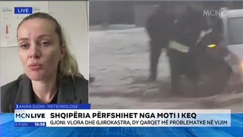 Moti i keq, Gjoni: Do vijojnë problematikat në Vlorë e Gjirokastër. Në fundjavë ulen temperaturat dhe do të nisë dëbora (VIDEO)