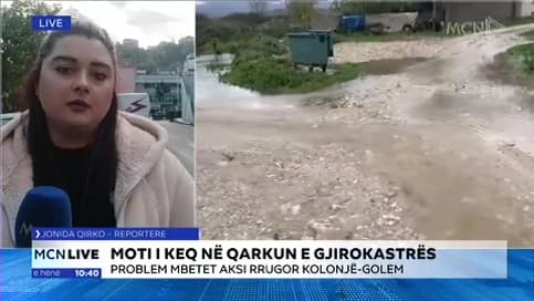Moti i keq në qarkun e Gjirokastrës/ Qirko: Problem mbetet aksi rrugor Kolonjë-Golem (VIDEO)