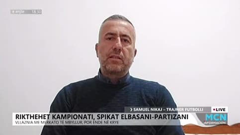 Rikthehet kampionati/ Nikaj: ‘Partizani’ do ta ketë shumë të vështirë me ‘Elbasanin’, ka dhënë shenja mjaft të mira si ekip