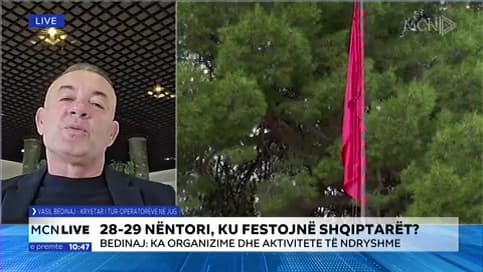 Bedinaj: Hotelet e Vlorës janë me kapacitete të plota. 99% e qytetarëve nga Kosova, RMV dhe Mali i Zi