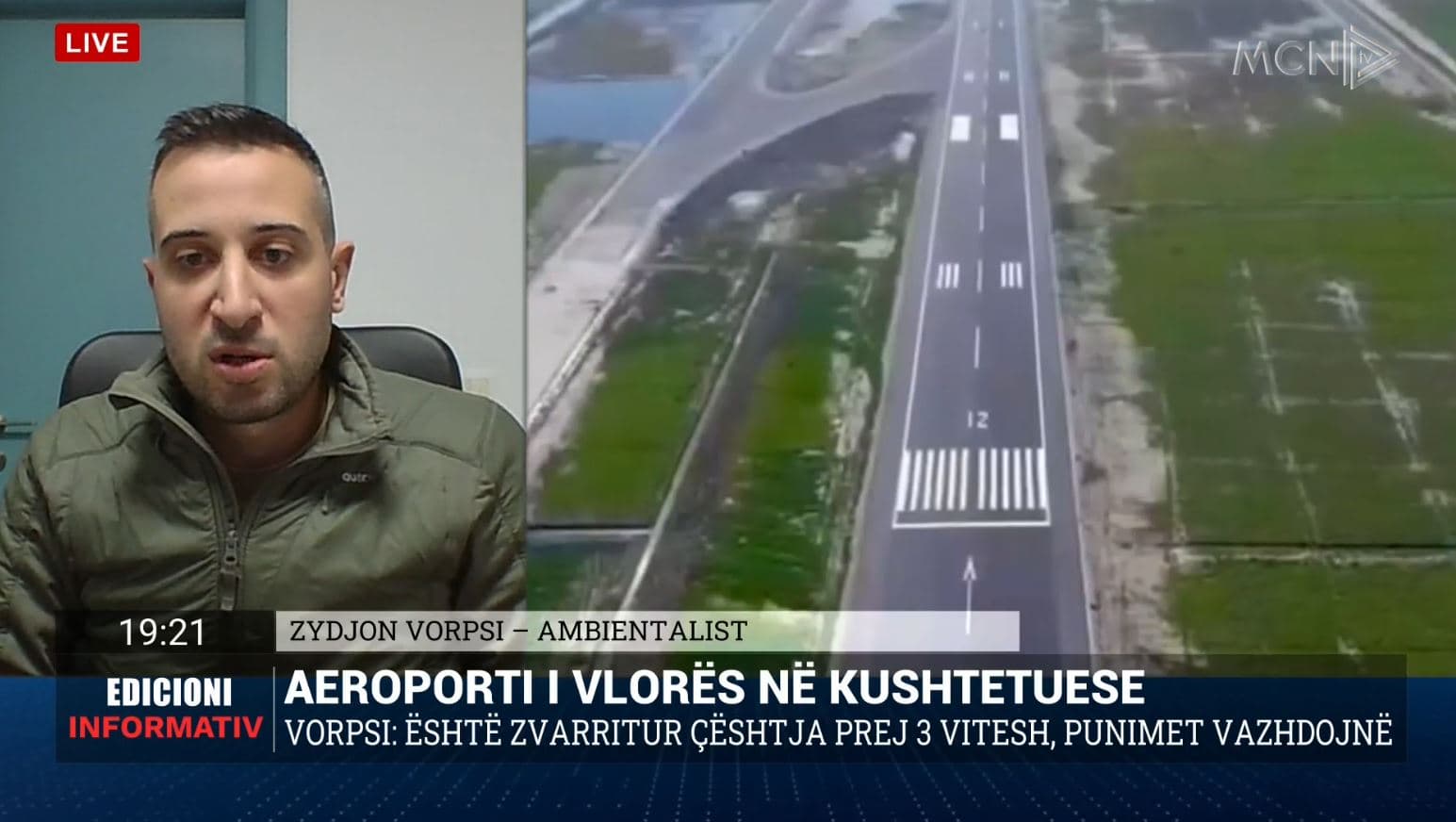 “Aeroporti i Vlorës”/ Vorpsi: Vendimi i Gjykatës së Lartë s’është proporcional, dëme në një zonë të mbrojtur (VIDEO)