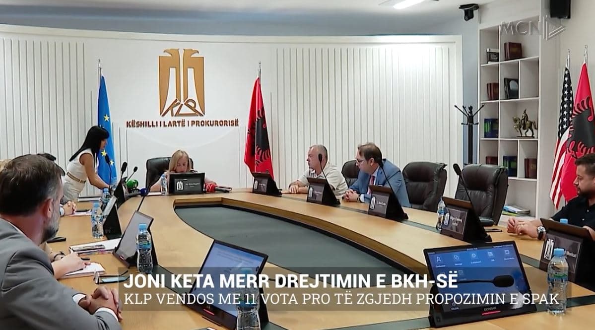 Joni Keta merr drejtimin e BKH-së. KLP vendos me 11 vota pro të zghedh propozimin e SPAK