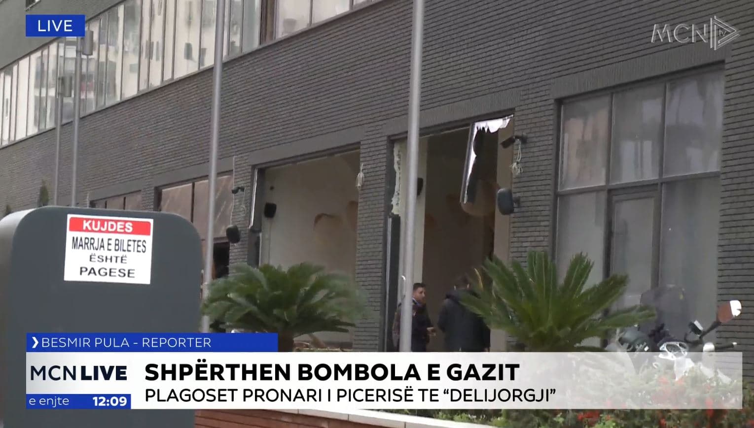  Shpërthen bombola e gazit te “Deliorgji”/ Plagoset pronari i ambientit dhe punonjësi i tij (VIDEO)