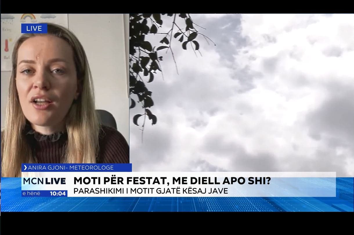     Moti në një javë/ Meteorologia Gjoni: Nga mesnata e sotme rikthehen reshjet e dobëta të shiut (VIDEO)