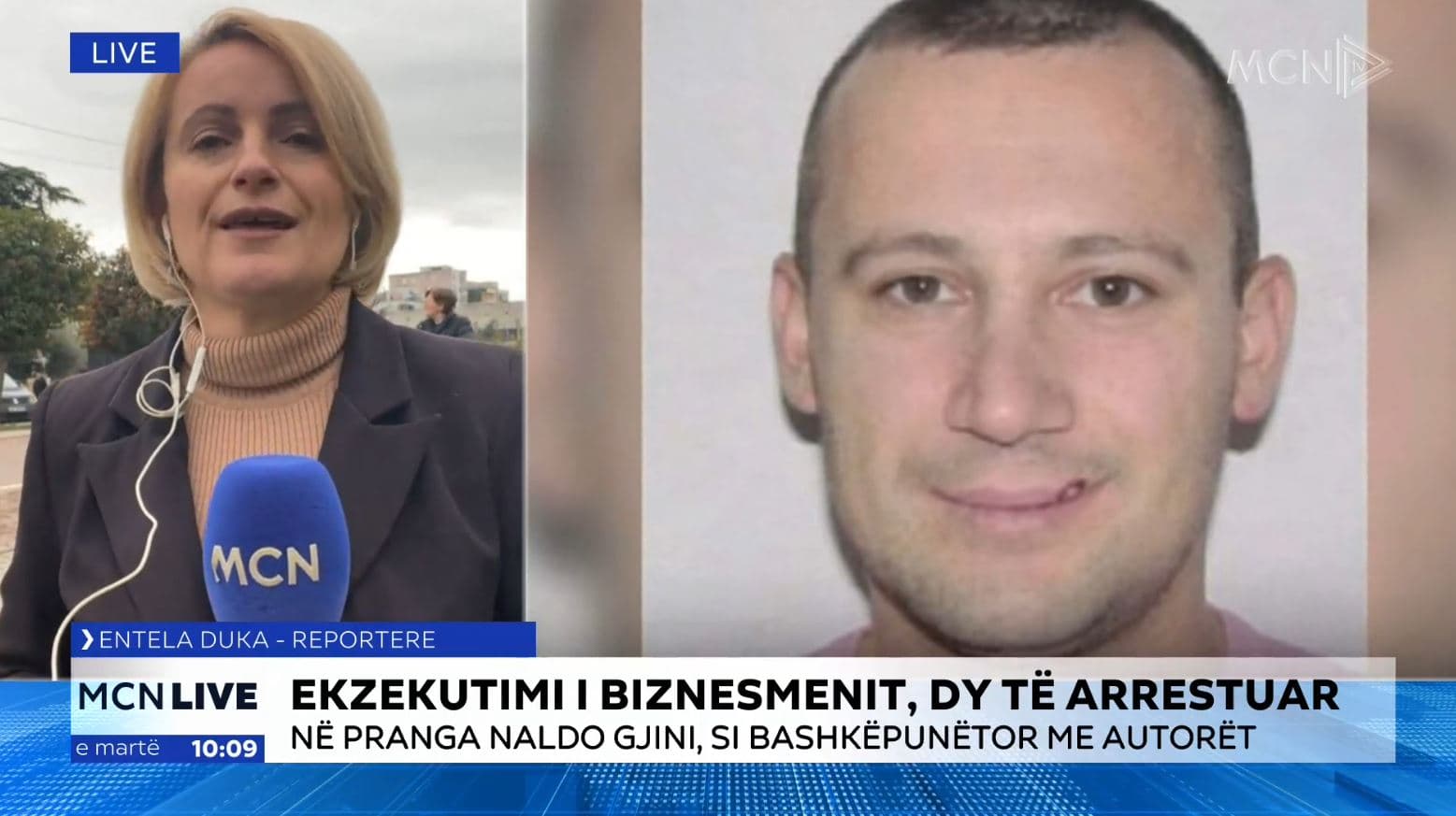 Vrasja në Elbasan/ I dyshuari kryesor ish-ortaku i biznesmenit, në pranga dhe roja (VIDEO)
